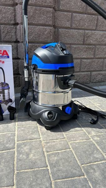 Пылесос промышленный AL-FA ALVC25L [2200 Вт | 25 л(Синхронізація з підключеним інструментом) ALVC25L фото