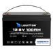 Аккумулятор с зарядкой Louitton LiFePO4 12V100AH (1280Wh) (литий-железо-фосфатный аккумулятор для ИБП (UPS)) Loui-128100 фото 2
