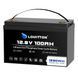 Аккумулятор с зарядкой Louitton LiFePO4 12V100AH (1280Wh) (литий-железо-фосфатный аккумулятор для ИБП (UPS)) Loui-128100 фото 1