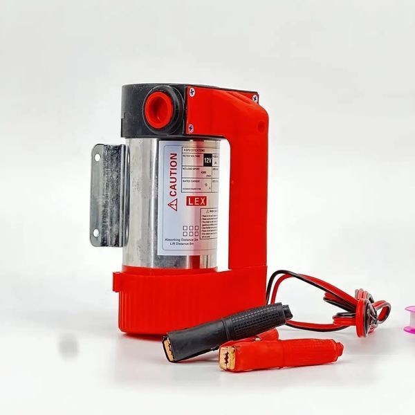 Мини насос для перекачки воды и дизеля LEX LXPDW12 12V, 4500 об/мин, 350Вт LXPDW12 фото