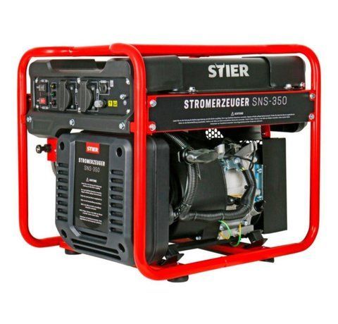 Инверторный бензиновый генератор 3.5 кВт STIER SNS-350 с экономичным режимом SNS-350 фото
