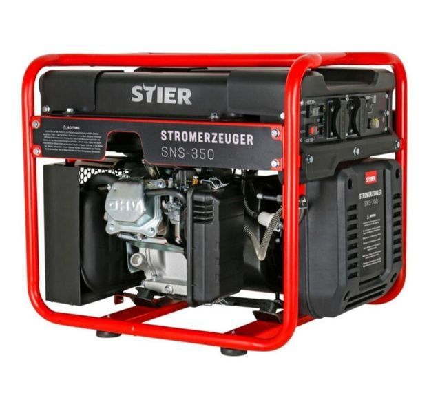 Інверторний бензиновий генератор 3.5 кВт STIER SNS-350 з економним режимом SNS-350 фото