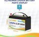 Акумулятор FlyPower LiFePO4 12V/180AH, 2304W*h (літій-залізо-фосфатний акумулятор для ДБЖ (UPS) Li-12Fe04 фото 3