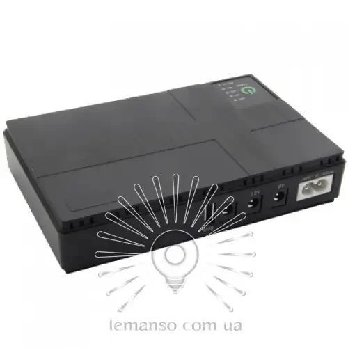 Mini UPS powerbank 10400мАч для роутера, 9V/12V Black PB9/12-10400 фото