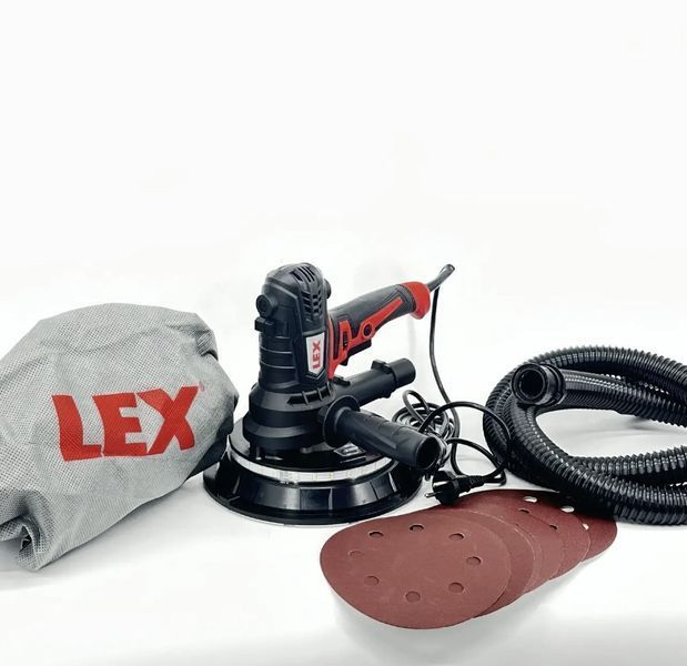 Шлифовальная машина для потолков, стен и гипсокартона LEX LXDWS15 1500W LXDWS15 фото