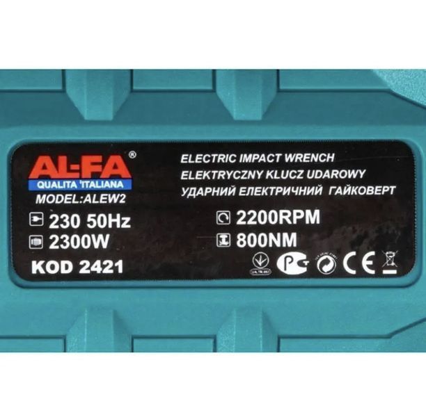 Гайковерт мережевий AL-FA ALEW2 ALEW2 фото
