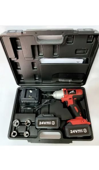 Гайковерт ударний акумуляторний Max 24 V 3 A/h Li-ion (MXIWCD) MXIWCD24V фото