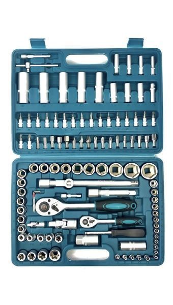 Набор головок ключей инструментов Euro Craft ECSS108 108 шт. ECSS108 фото