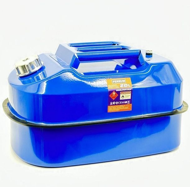 Канистра металлическая для топлива с воронкой FERRUM 20L FERRUM 20 фото