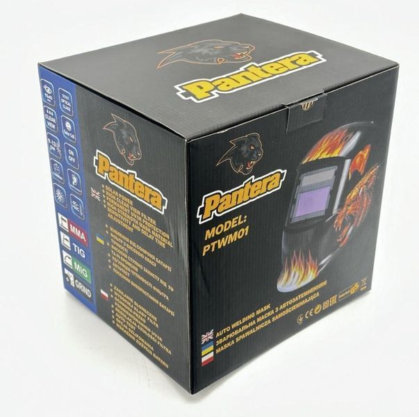 Зварювальна маска хамелеон Pantera PTWM01 PTWM01 фото