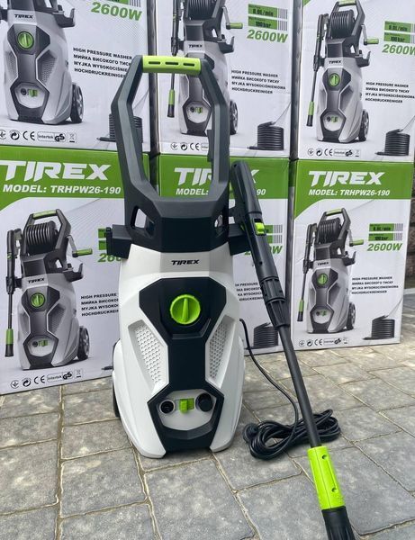 Мийка високого тиску Tirex TRHPW26-190 [190бар 2600 Вт 480 л. TRHPW26-190 фото
