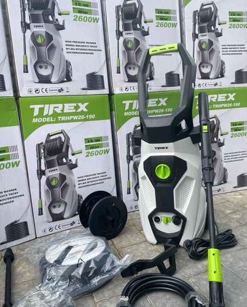 Мийка високого тиску Tirex TRHPW26-190 [190бар 2600 Вт 480 л. TRHPW26-190 фото