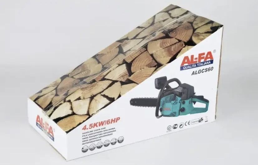 Бензопила AL-FA ALGCS60 + 2 шини та 2 ланцюги ALGCS60 фото