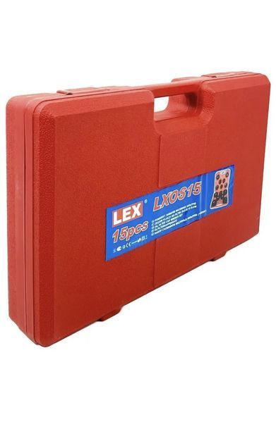 Набір знімачів оливних фільтрів LEX 15 од. (LXOS15) LXOS15 фото